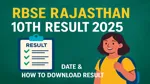 RBSE 10th Result 2025