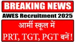 AWES Recruitment 2025
