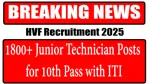 HVF Recruitment 2025